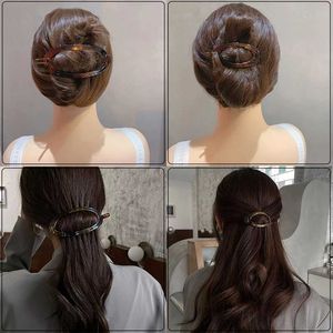 Clips de cabello LZQB Barrettes New Korea Big Size Duckbill Clip Hair Batpin Top Clip Disk Cabello Pequeño Capacidades Cuestres Mujeres Accesorios para el cabello 240426