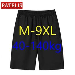 M-10xl Men Shorts plus taille pantalon d'été décontracté shorts de gym Pantalones Cortos Hombre Big Size Men Vêtements 240415