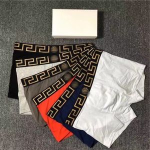 M-2XL designer merk heren boxershorts mannen onderbroek 100% katoen ademend 6 stuks/doos sexy comfortabele ondergoed