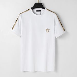 M-3XL Designer T-shirt Casual MMS T-shirt met monogramprint korte mouw top te koop luxe heren hiphopkleding A7