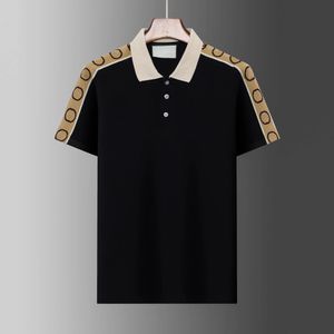 M-5XL Fashion Designer Mens Polo For Men T-shirts met letters zomer Summer Sort Sleeve T-shirts Medusa Tops Polos herenkleding