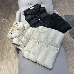 M Family Down Coat productos europeos para mujer chaleco y chaleco grueso nuevo 2023 invierno abajo camiseta sin mangas Sweetheart