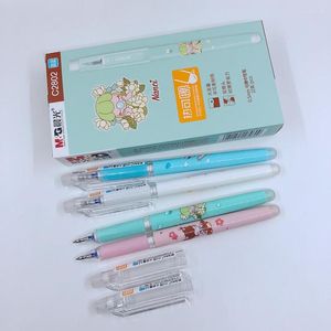 MG Kawaii magique stylo effaçable plume 0.5mm Point couleur d'encre bleue pour l'écriture école enfants fournitures de bureau papeterie C2802