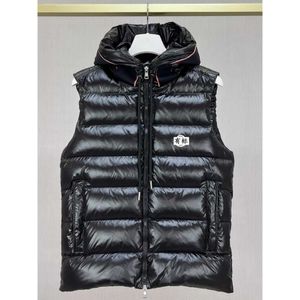 M Home Hoge versie 2023 Herfst/winter Mengjia Down Vest Casual warmtejas verdikt verdikt