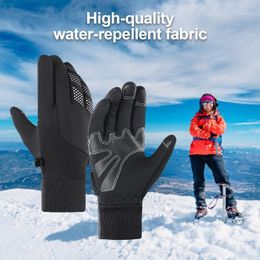 M/L Outdoor Warm Cycling Gloves Waterdichte sporthandschoenen Touchscreen Ontwerp voor Fitness Mountaineering Camping Cycling1