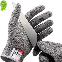 M/L/XL Niveau 5 Knipbestendige steekhandschoenen Universele Spandex Nylon Materiaal Keuken Butcher Cuts Glove Glove Safety Gloves 1Pair