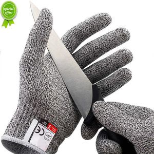 M/L/XL nivel 5 guantes a prueba de cortes a prueba de puñaladas Universal Spandex Material de nailon cocina carnicero guantes de seguridad para jardinería 1 par