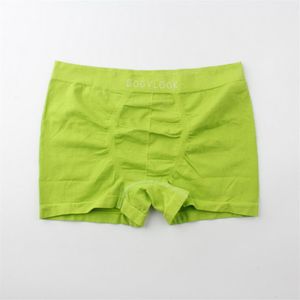 ML XL mannelijke Mid-Rise Lycra naadloze boyshort heren slipje ondergoed heren boxershorts mix color243A