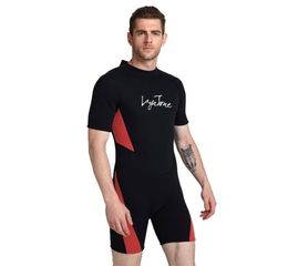 m néoprène shorty combinaison de natation pour hommes maillot de bain grandes tailles 6XL 5XL maillot de bain noir surf plongée 2203011208707