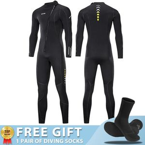 M Neopreen Wetsuit Men Surf Surf Surf Surf Suit Apparatuur onder water Visserij Spearfishing Kitesurf Swimwear Wet 240409