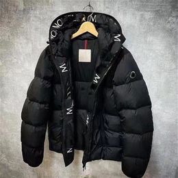 M o Classic Mens Designer Down Jacket mode Luxe dames down jas Parka heren Epaulets populaire winterwarm down jas buiten jas