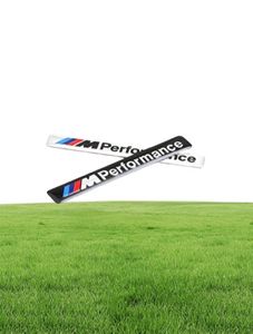 M Performance M vermogen 85x12mm Motorsport metaal Logo -auto Sticker Aluminium Emblem Grill Badge voor BMW E34 E36 E39 E53 E60 E90 F107563258
