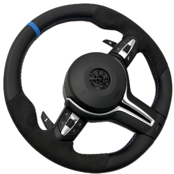 M Volant pour BMW F01 F02 F06 F07 F10 F11 F12 F13 F14 F15 F16 F22 F30 F31 F32 F33 F34 F80 F82 F83 F85 F86 F87 X3 X4 X5 e90 e92 e93 e70 e71