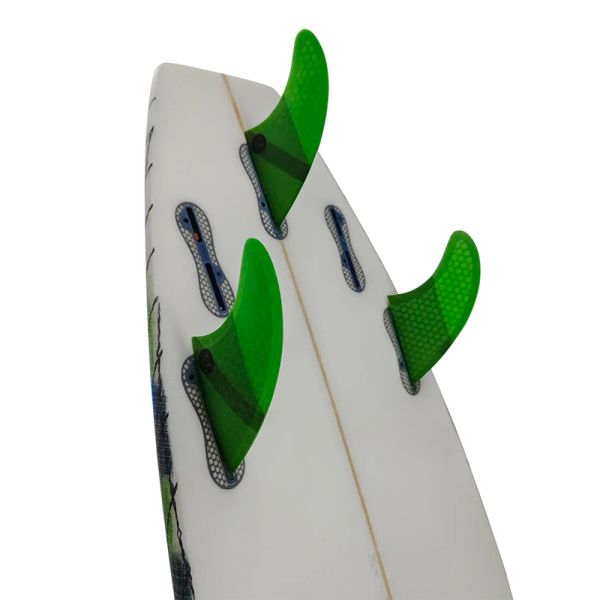 M TRI FINS SURFFORF FINS UPSURF FCS 2 FIN G5 Taille 3PC