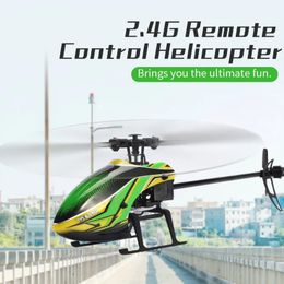 M05 RC -helikopter 4CH 24G Remote Controlvlak 6 Axis Elektronische vliegtuig Hoogte Hold Gyro Anticollision Quadcopter Drone 240508