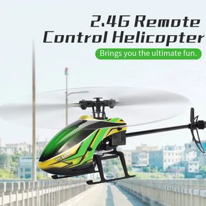 M05 RC Hélicoptère 4CH 24G Plan de télécommande Plan témoin 6 Axis Aircraft électronique Altitude Hold Gyro Anticollision Quadcopter Drone 240520