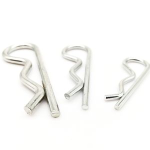 M1 M1.2 M1,6 M1,8 m2 m2,5 m3 m3,5 m4 m5 m6 staal r type veercotter pin gave vorm split clamp klem haartractor pin voor auto