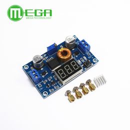 Freeshipping M10 XL4015 5A High Power 75W DC-DC Verstelbare Step-down Module + LED Voltmeter Voedingsmodule