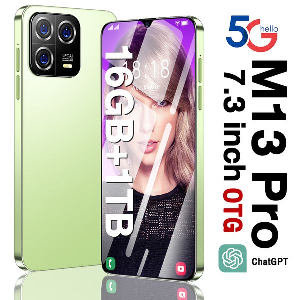 M13Pro Popular OTG Spot 6.5 pulgadas HD 1+16GB Android 3G Smartphone