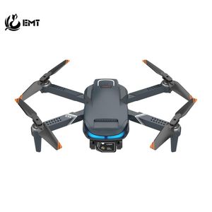 Drones M15 avec double caméra 4K, mini drone pour enfants de 8 à 12 adultes, trucs sympas, jouet d'avion télécommandé, quadricoptère pour débutant, cadeaux de Noël, WIFI FPV, vol sur piste, XT9, 2-2