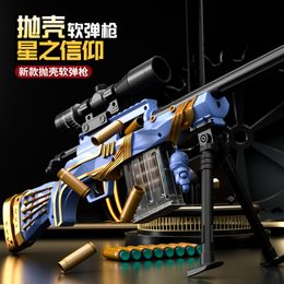 M24 Sniper speelgoedpistool Handleiding 82 cm Soft Bullet Shell Ejectie blaster speelgoed Schietmodel voor kinderen jongens volwassenen buiten