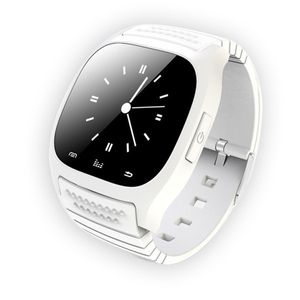 M26 Smart Horloge Waterdichte Bluetooth LED Alitmeter Muziekspeler Stappenteller Smart Horloge Voor Android iPhone Watch beter dan DZ09 U8