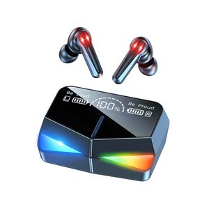 Écouteurs sans fil Bluetooth M28 avec microphone antibruit écouteurs intra-auriculaires pour écouteurs de jeu android iPhone