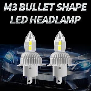 M3 kogelvormige LED-koplamp H4 H4L universele autolamp grootlicht lamp 6500K lichten