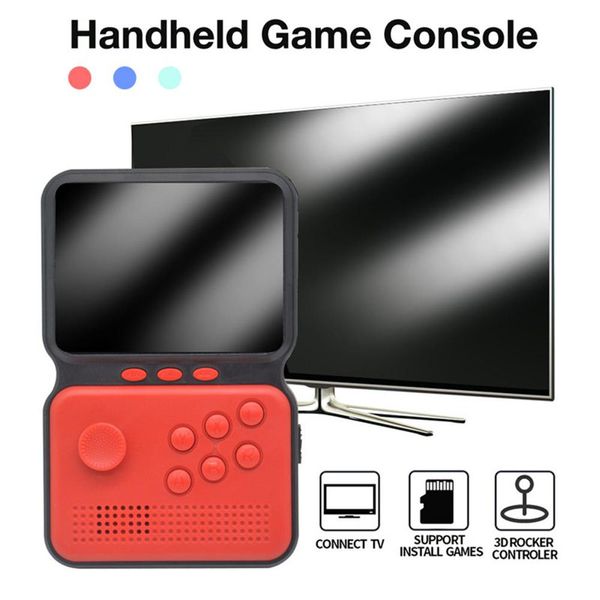 M3 Game Box Arcade de combat portable avec mise à niveau TF L'hôte nostalgique peut stocker 900 jeux Pocket Game Joystick Console Portable Free DHL