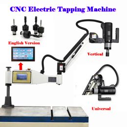 M33-M20 Vertical CNC Electric Tarking Machine Universal Electric Tapper Machine de filetage M2-M20 Forage à moteur servo avec des enfants