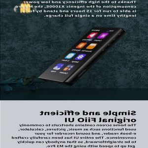 FreeShipping M3 Pro Écran tactile complet DSD sans perte HiFi Lecteur de musique portable Prise en charge MP3 USB DAC Enregistrement HD E-Book Calculato intégré Wrsh