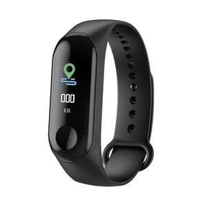 M3 Reloj de pulsera inteligente Bluetooth Deporte Reloj de pulsera inteligente Presión arterial Monitor de ritmo cardíaco Reloj Fitness Tracker Podómetro para Android Iphon