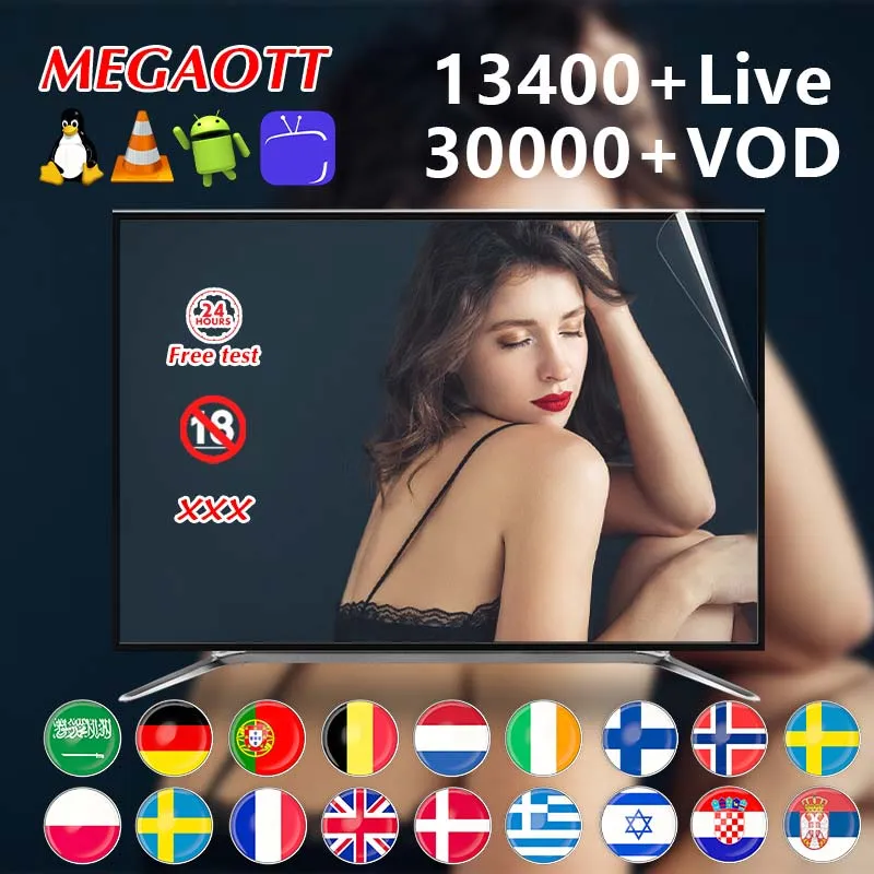 M3 U TV -delar smartare Pro XXX 35000Live VOD -program Stable 4K HD Premiumkod för Android Smart Box Europe Portugal Polen Grekland Bulgarien Brasil Latino Free Test