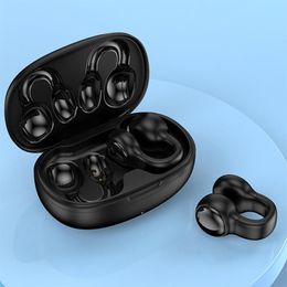 M30 TWS Sportoortelefoon Bluetooth Draadloze hoofdtelefoon Waterdicht 5.3 Ruisonderdrukking Beengeleiding Hoofdtelefoon HiFi Game Spelen met microfoon