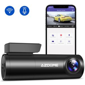 M300 voiture DVR commande vocale Dash Cam 1296P WiFi Dashcams caméra de voiture cachée Vision nocturne G-sensor 24H moniteur de stationnement