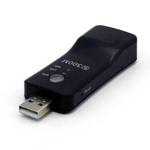 M300 USB Wireless LAN Adapter WiFi Dongle pour Smart TV Blu-ray Player BDP-BX37 et Pix-Link WiFi Range Extender pour une connectivité améliorée an