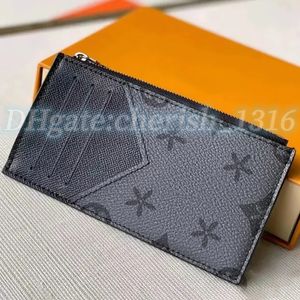 détenteurs de passeport M30271 Organisateur de poche pour porte-cartes COIN Porte-monnaie Porte-clés en cuir véritable Luxurys Porte-cartes de crédit design Porte-cartes pour femmes Porte-clés pour hommes