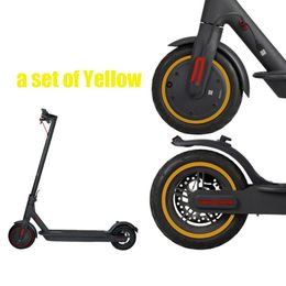 M365 Scooter Wheel Hub Protective Reflective Sticker voor Xiaomi Mijia M365 Pro 1S Pro 2 Electric Scooter Wheel Sticker Parts