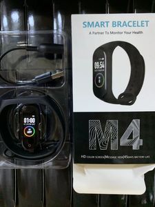 M4 Smart Armband Fitness Tracker PK MI Band 4 Stijl Sport Smart Band Horloge 0.96 Inch IP67 Waterdichte hartslag Bloeddruk