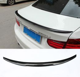 M4 Stye Koolstofvezel Glanzende Auto Auto Achterspoiler Kofferbak Vleugels Lip Voor 3 Serie F30 Spoiler 320i 330i 335i Sedan 2012-20174168190