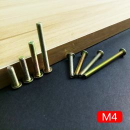 M4 zink legeringschroeven Handschroeven Cross Phillips Furniture Fastener Bolt Hardware M4x25mm/30 mm/35 mm/40 mm/45 mm Lengte