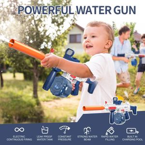 M416 Elektrisch waterpistool Toys Childrens Hoge druk Strong opladen Energie Water Automatisch water Spray Childrens Toy Guns 240417