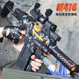 M416 jouet tir pistolet fusil électrique automatique balle molle pistolet modèle Silah pour enfants adultes CS Go garçons cadeaux d'anniversaire