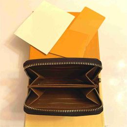 M42616 Nieuwe luxe ontwerper Zippy Long Wallet Dames Zipper Brown Wallet Mono Gram Canvers Leather Check Plaid Wallet Gratis verzendingen Goede top