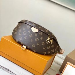 M43644 Datumscode, kleiner Gürtel, Brust, Bauch, Taille, Taschen, Herren, Luxus-Tragetasche, Designer-Gürteltasche, CrossBodys-Tasche, Damen, Original, echtes Leder, Seriennummer, Bauchtasche, Umhängetasche