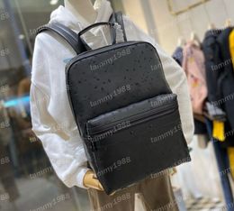 M44727 Mochila Sprinter para hombre, bolsos de diseño informal a la moda, mochila SPRINTER de lujo, mochila escolar con flores en relieve, mochila, bolsa de viaje, bolso, monedero, 40x32x20cm