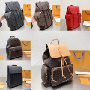 M45419 bolso de diseñador moda mujer mochila de lujo Hombres M45538 mochila de viaje Mochila de cuero de parquet de lona revestida impresa clásica M46553