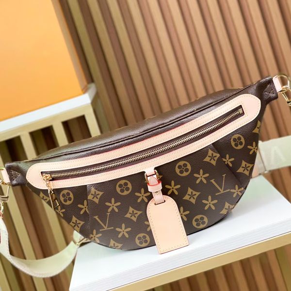 Sacs à main Designer de luxe Femmes M46784 Sac de ceinture haute taille Vintage Cuir Fanny Pack Bumbag Hommes Embrayage CrossBody Taille Sacs Satchel Épaule Tailles Sacs à main fourre-tout