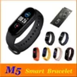 M5 Kleurrijk scherm Smart Band Fitness Tracker Horloge Sportarmband Hartslag Bloeddruk Smartband Monitor Gezondheidspolsband ZZ