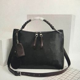 M56073 vrouw leer geperforeerd met het patroon schoudertassen klassieke luxe ontwerpers mode portemonnees BEAUBOURG HOBO gevlochten crossbody vrouwen mono tas handtas